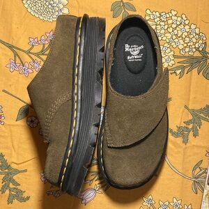 Dr. Martens Zebzag platform clogs